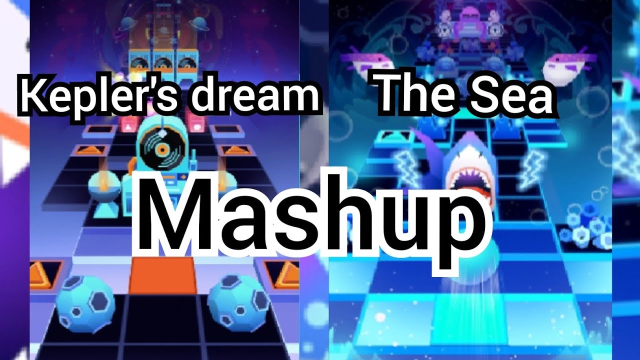 Rolling Sky The Sea & Kepler's dream ( Reskinned/Music swap/Mashup )