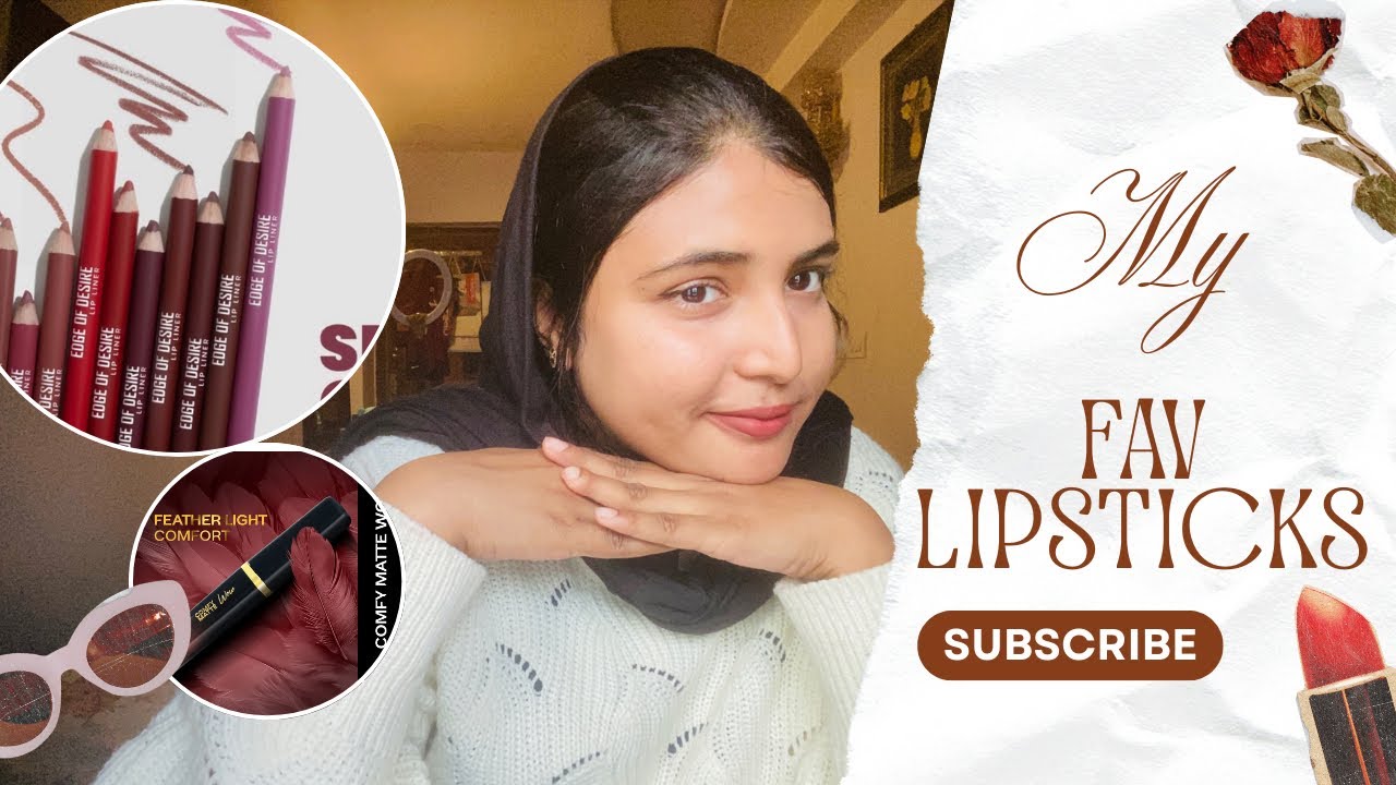 My fav lipsticks💄💕 My first long video❤️ #nybaelipsticks #facescanada #mars 