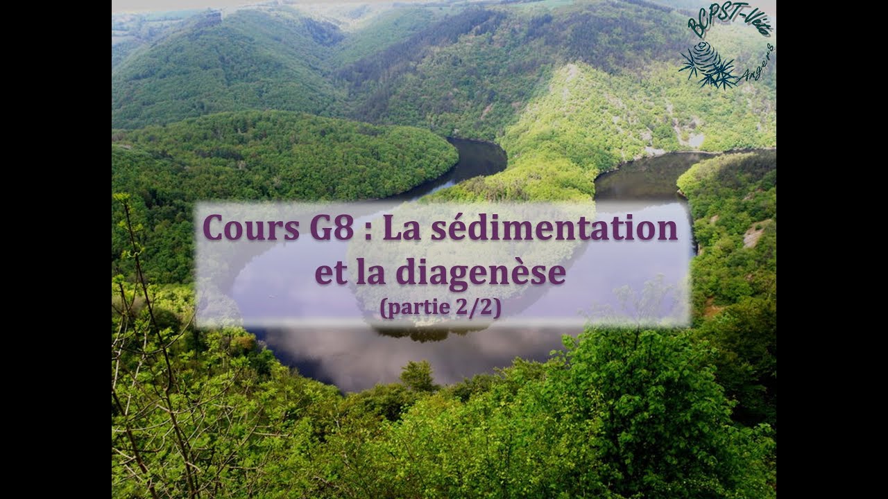 Cours G8 : Sédimentation et diagenèse (partie 2/2)