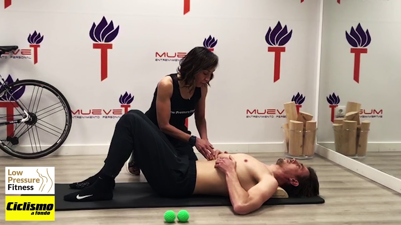 Técnica Low Pressure Fitness de estiramiento del diafragma. | Ciclismo a fondo
