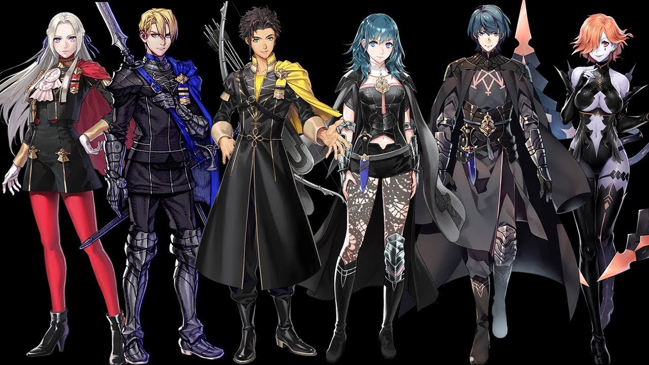 Fire Emblem Heroes: Voice Clips - Three Houses (Edelgard, Dimitri, Claude, Byleth (F/M), Kronya)