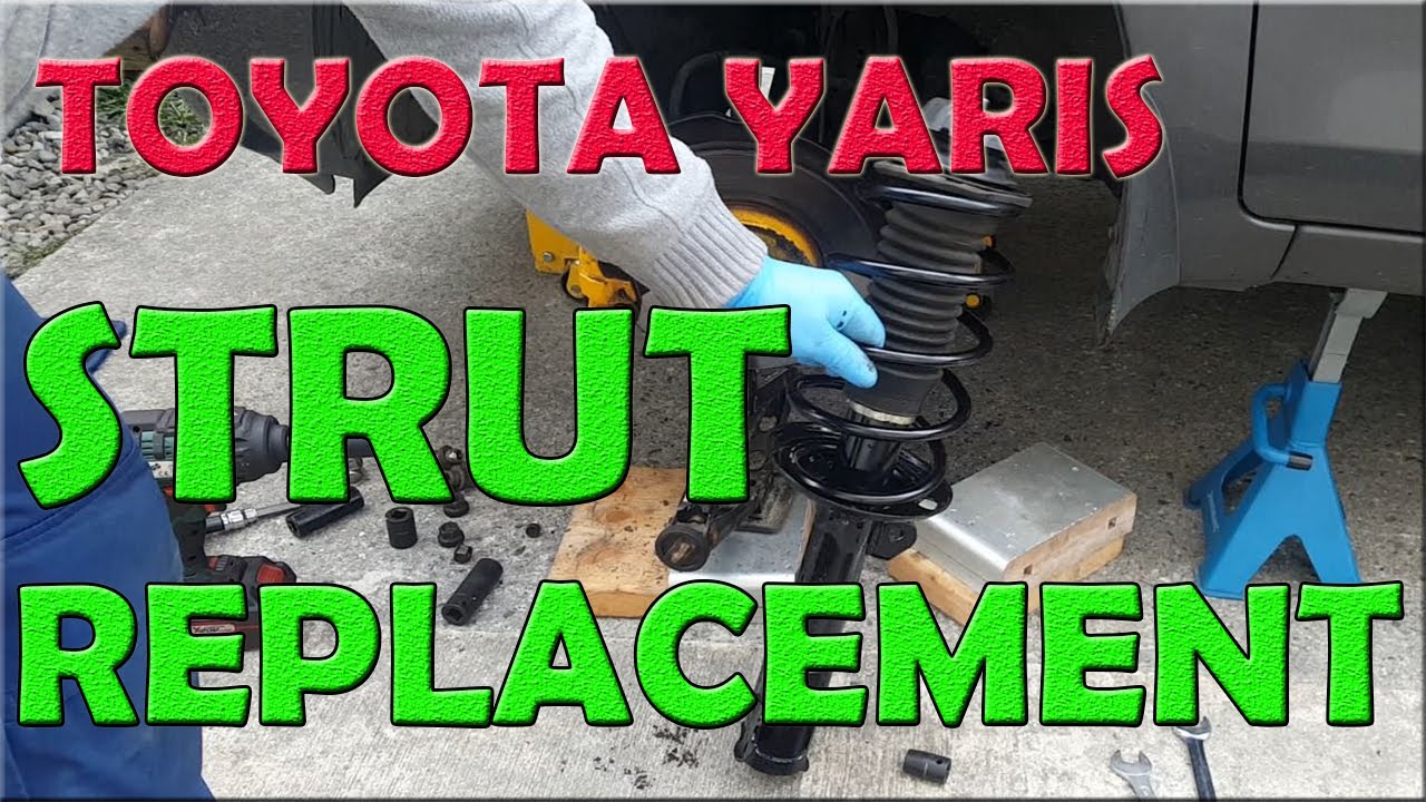 TOYOTA YARIS FRONT STRUTS REPLACEMENT