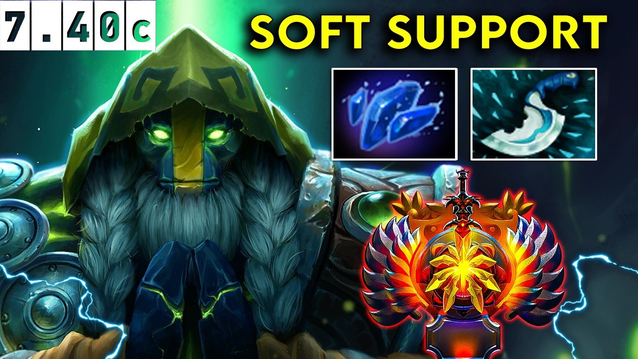 Earth Spirit Immortal Soft Support - Dota 2 Patch 7.40C Pro Pub Gameplay