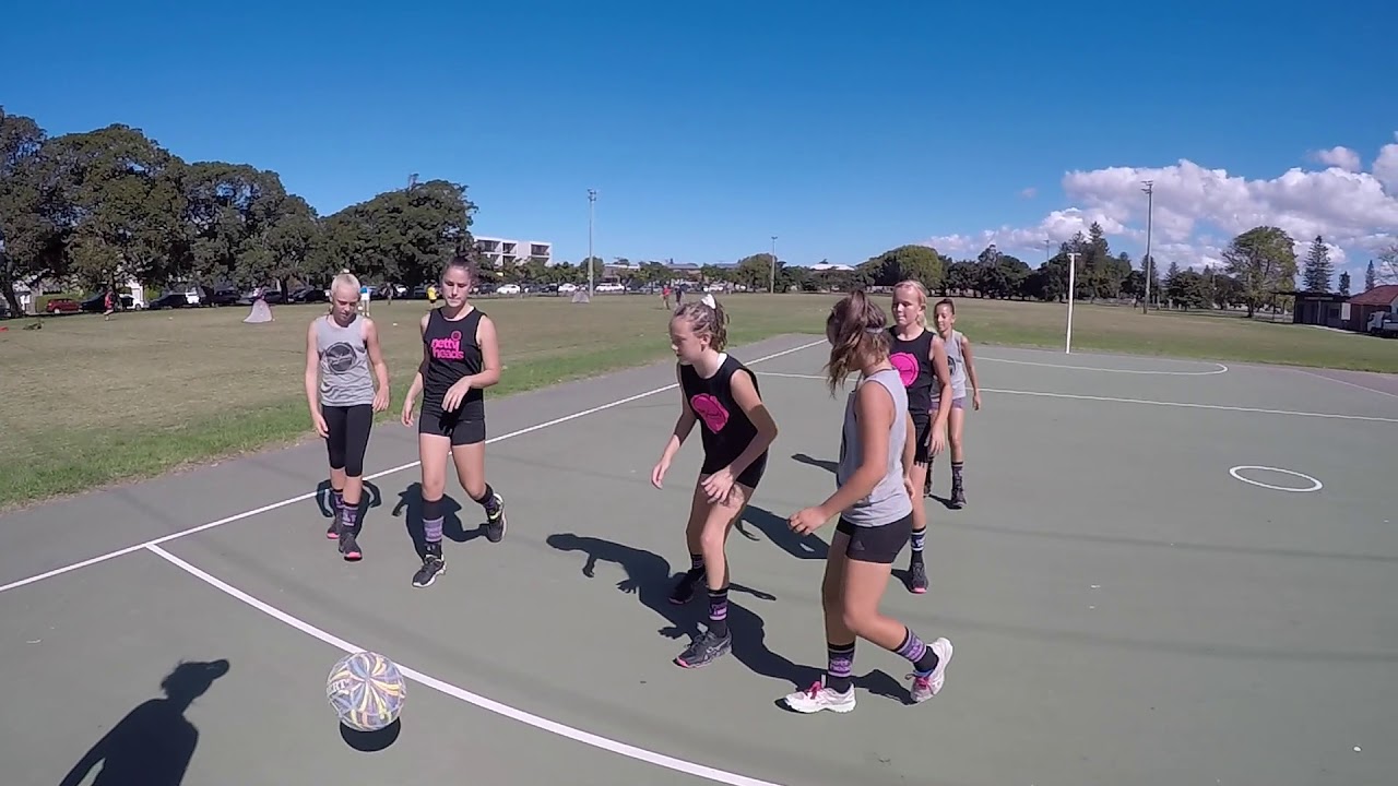 GAMES SENSE/COURTWORK -TOUCH NETTY- Game sense drill.
