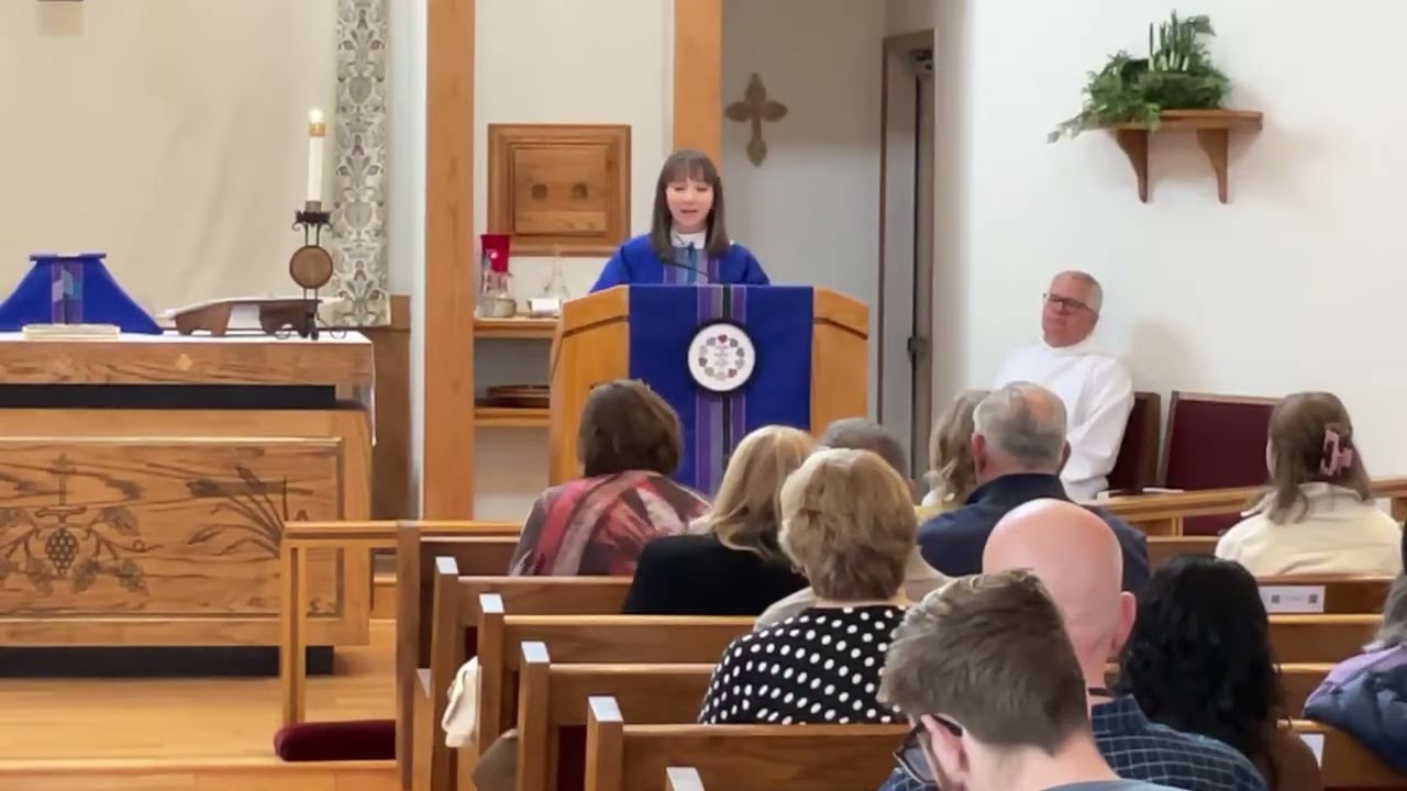 November 30, 2025 Sermon - Rev. Amy Newell-Large