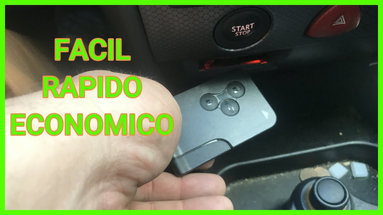 ✅Programar Tarjeta/llave RENAULT Megane 2, Megane, LAGUNA, Clio... etc// la forma mas barata y facil