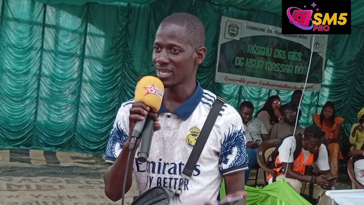 Fodak les réalisations de mr le maire commune km nord exposé par son chef de cabinet mr sonko