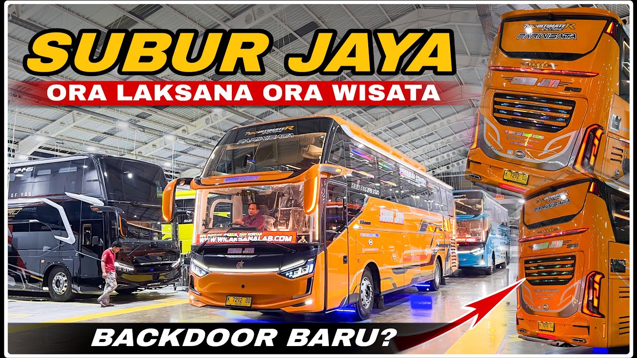 Backdoor Baru? Subur Jaya Makin Serius! Ora Laksana Ora Wisata! Legacy SR3 Neo Ultimate R Laksanabus