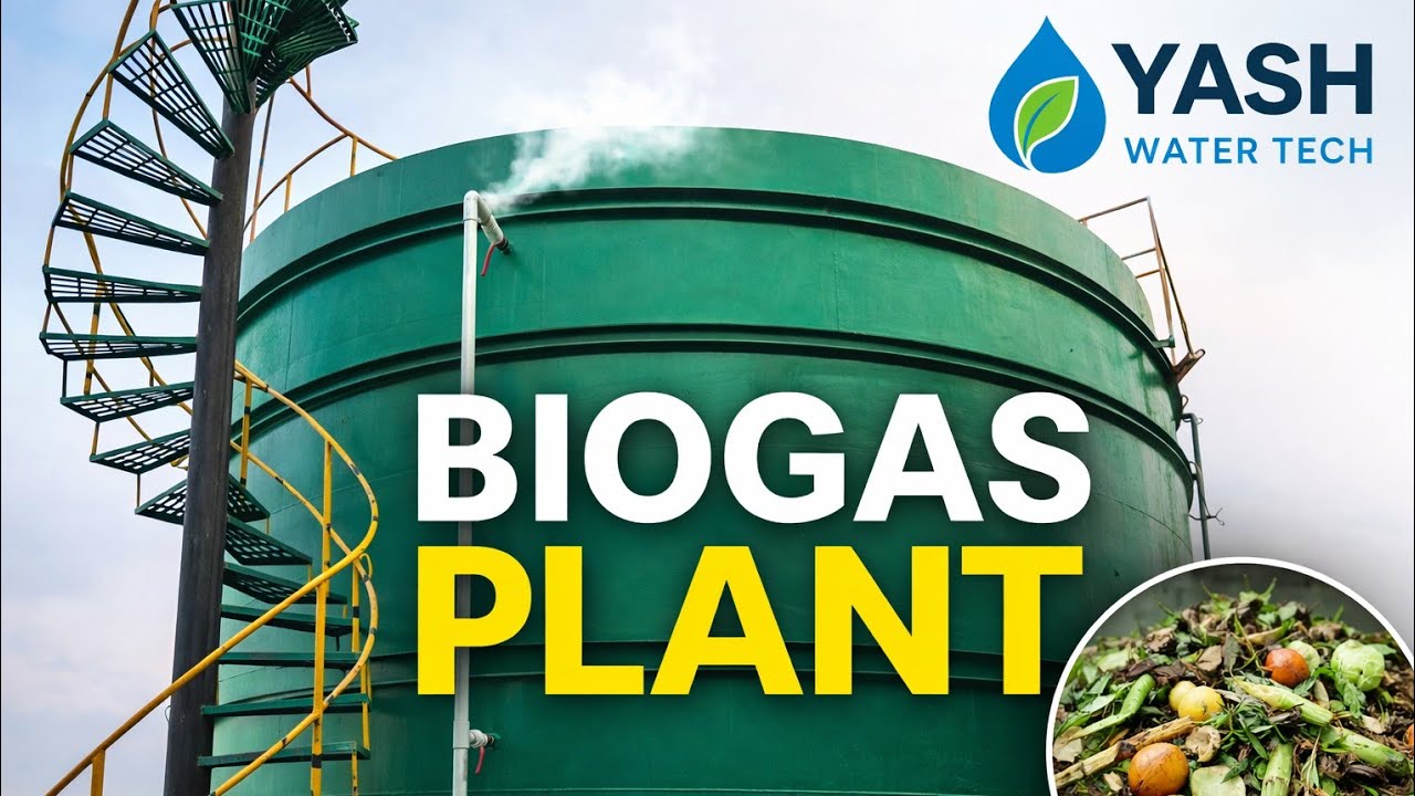 Biogas Plant Process Explained | Waste to Energy