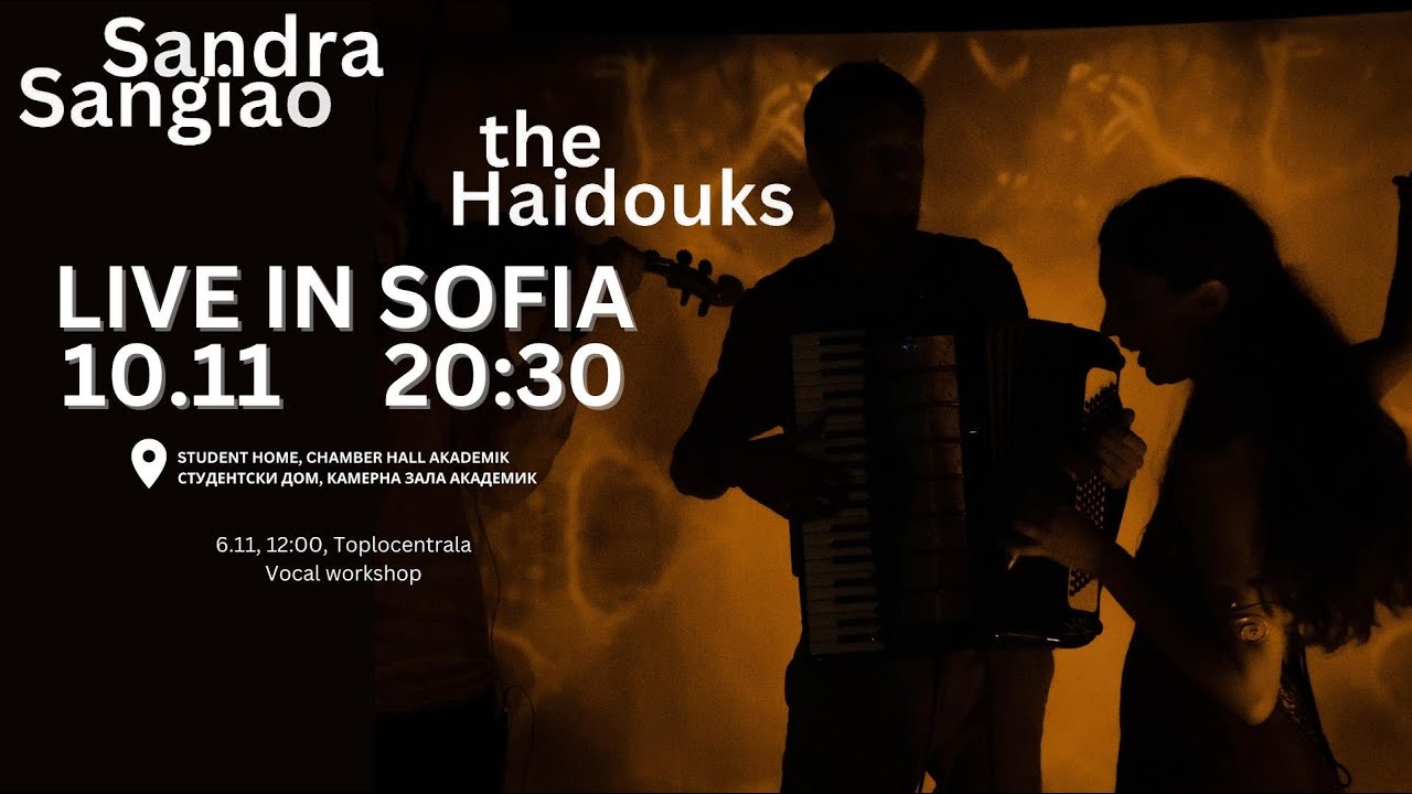 Sandra Sangiao at Student House Sofia (Full Concert, Live in Sofia 2022)