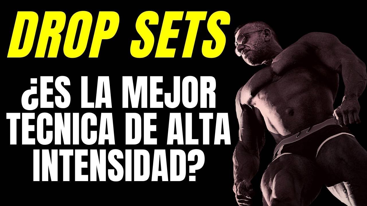 TÉCNICAS de INTENSIDAD para HIPERTROFIA - DROP SETS y MICROPAUSAS [Tollo Style]