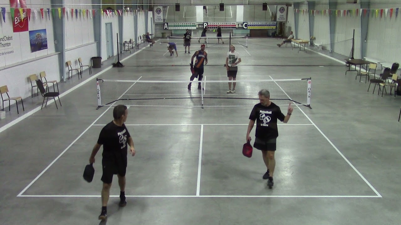 Finale de Pickleball au tournoi de La Sarre en Abitibi 2021