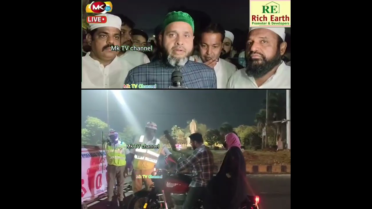 🔴Der raat gaye necklace Road per vehicle checking ke Naam per gaadiyan zapt..Itela milte heAIMIM MLC