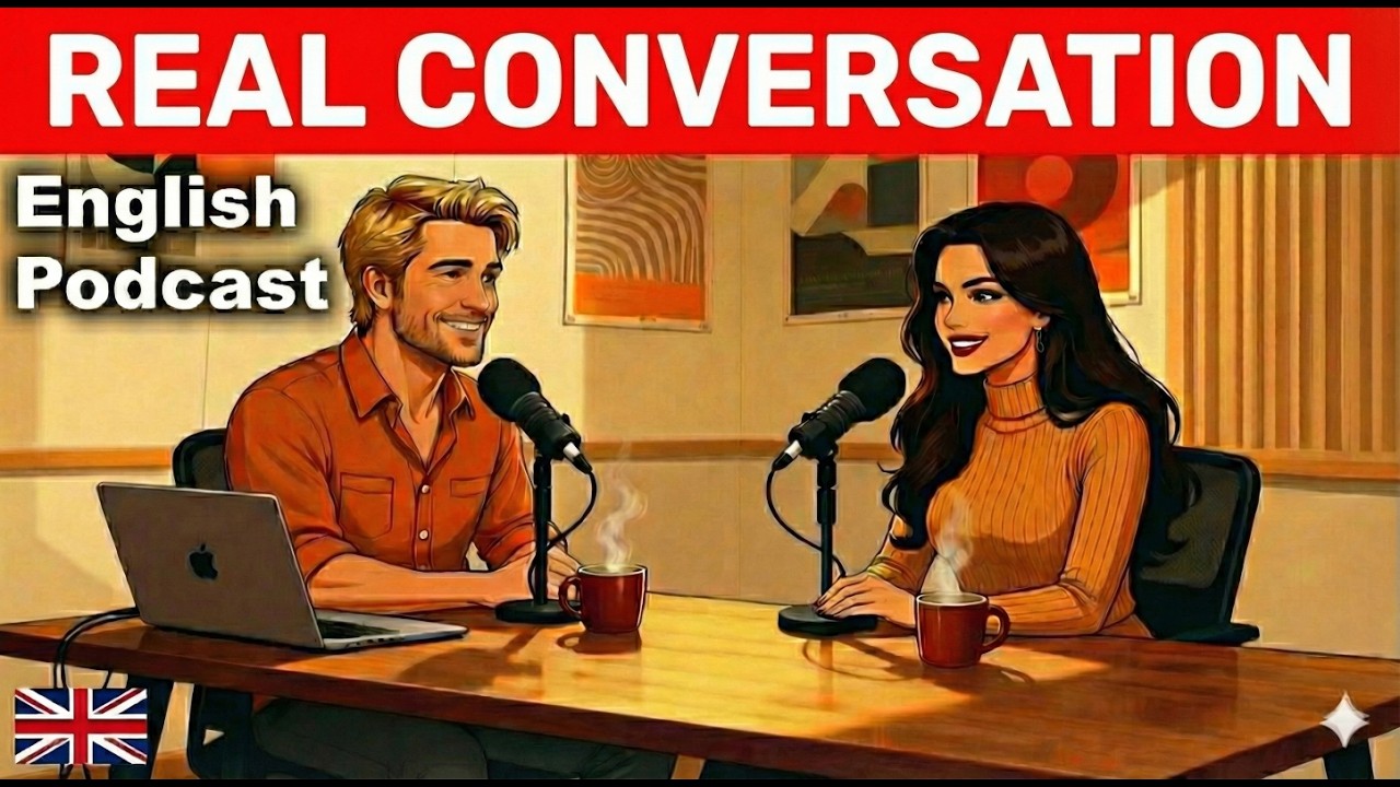 Learn English with Real Conversation | English Podcast A1-B1