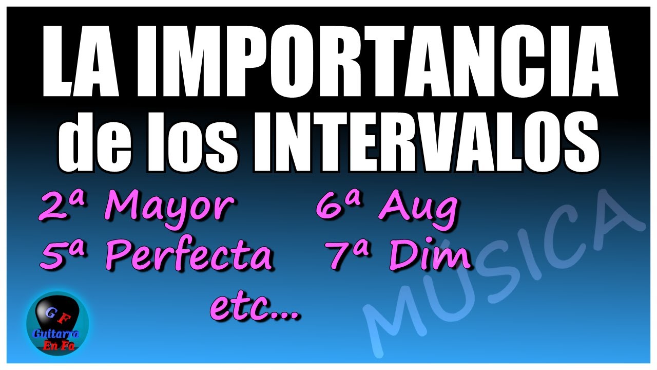 POR QUÉ debes APRENDER Intervalos Musicales | INTERVALOS MUSICALES EXPLICADOS