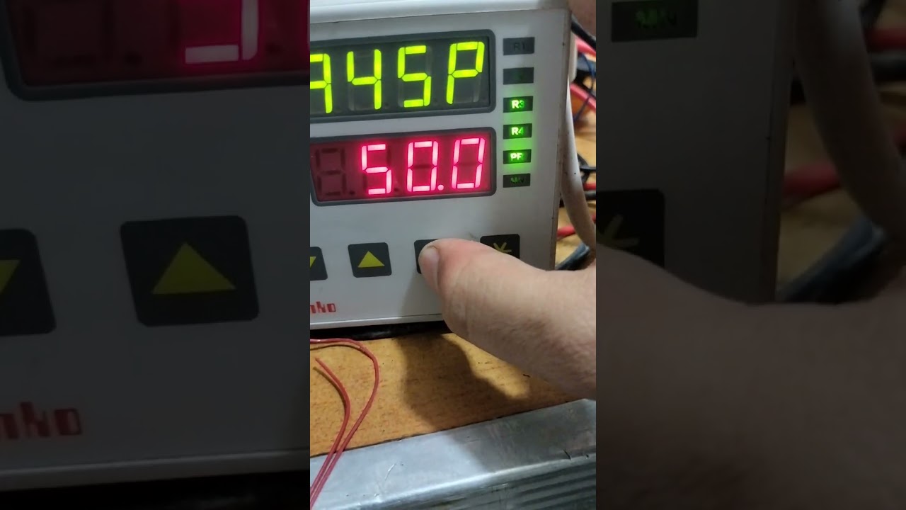 elimko 200 controller temperature alarm set