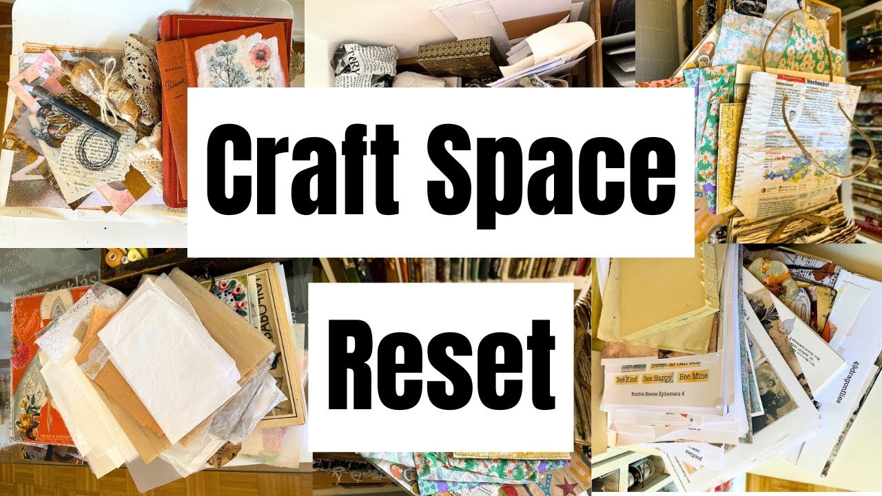 Craft Room Refresh: Finding Inspiration Through Tidying Up