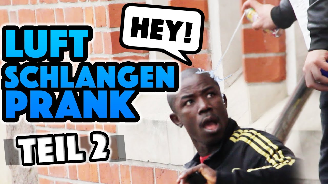 Luftschlangenspray PRANK! Teil 2