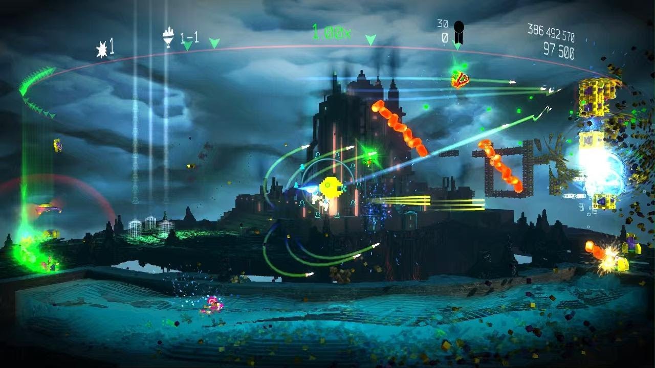 RESOGUN　2026 0314 シングルチャレンジ金メダル🎖️ネメシス自作　5億5512万8330点　🍮🍮🍮🍮🧁🧁🧁🧁