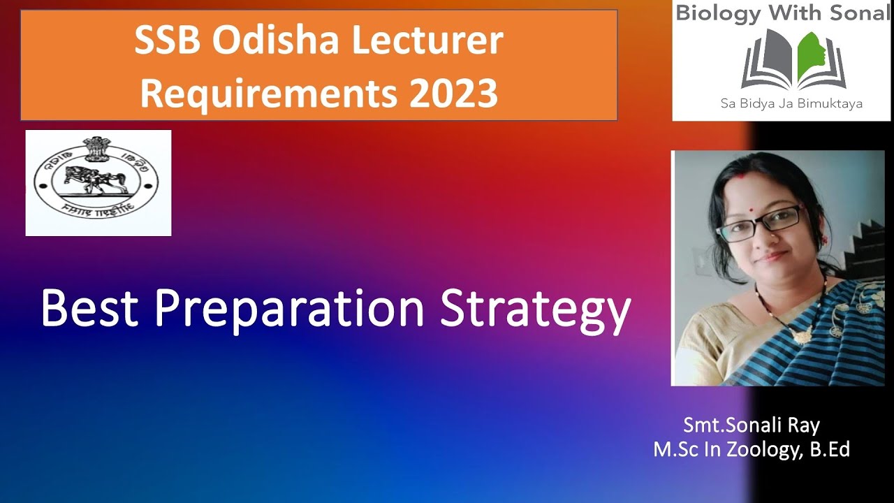 Best Preparation Strategy || How to crack SSB Odisha examination || #biologywithsonali #ssbodisha