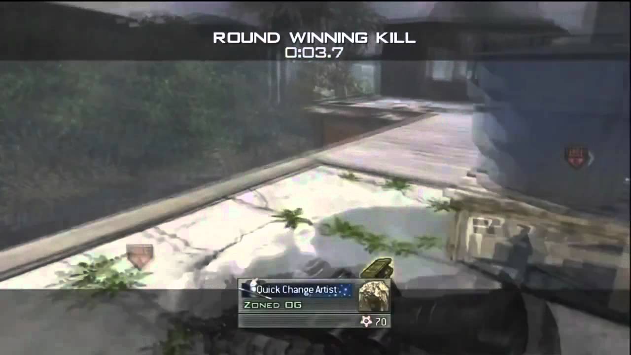 INSANE 2 PIECE MW2 TRICKSHOT GWK