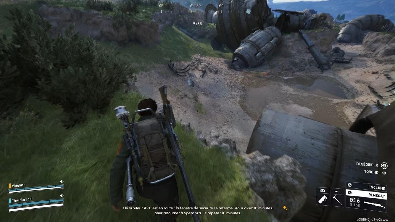 Extraction au milieu de 