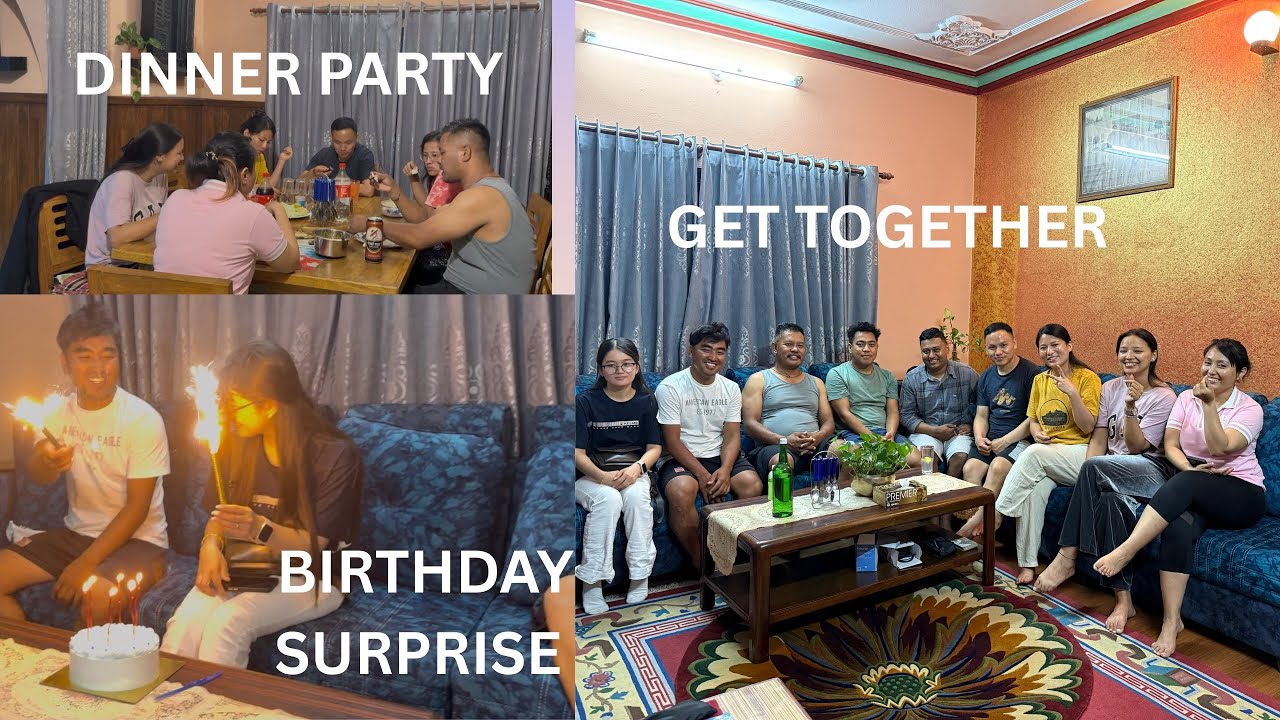 From Dinner to Birthday Surprise! An unforgettable night of bonding, surprises, and celebration 🎉