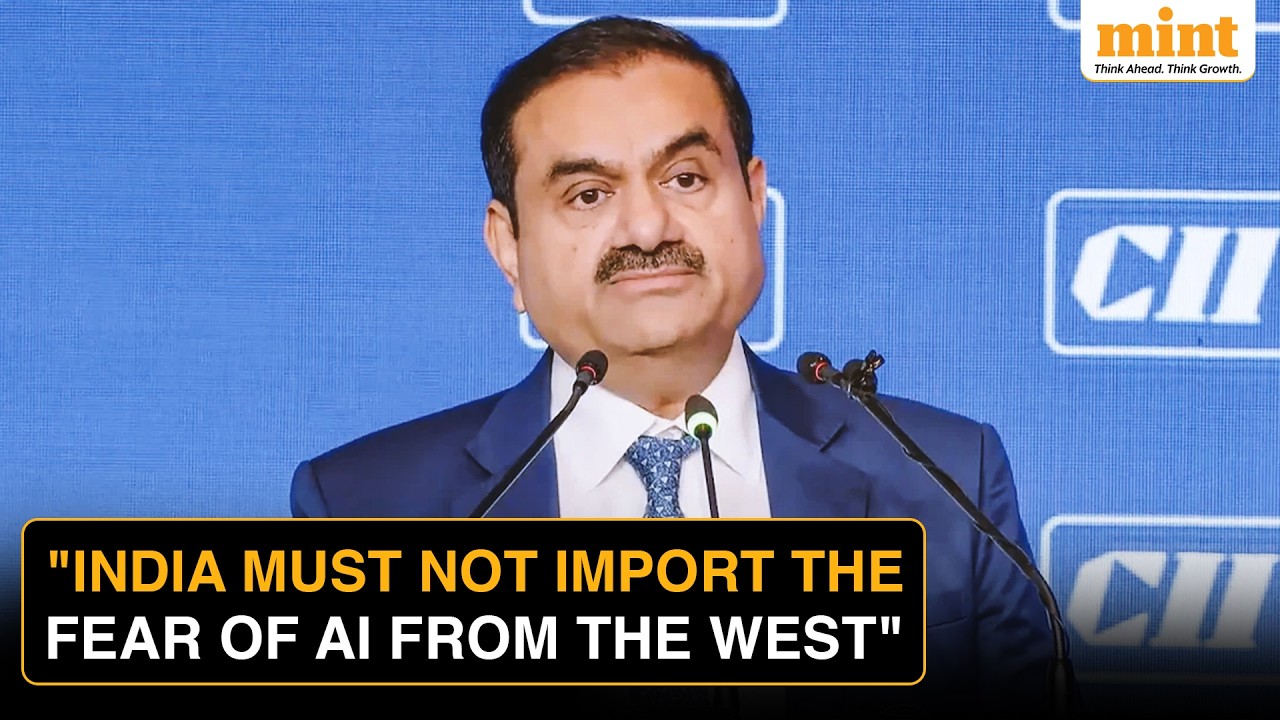 Gautam Adani Urges Indians To Build AI That CREATES Jobs, Rejects 'AI Will End Workers' Narrative