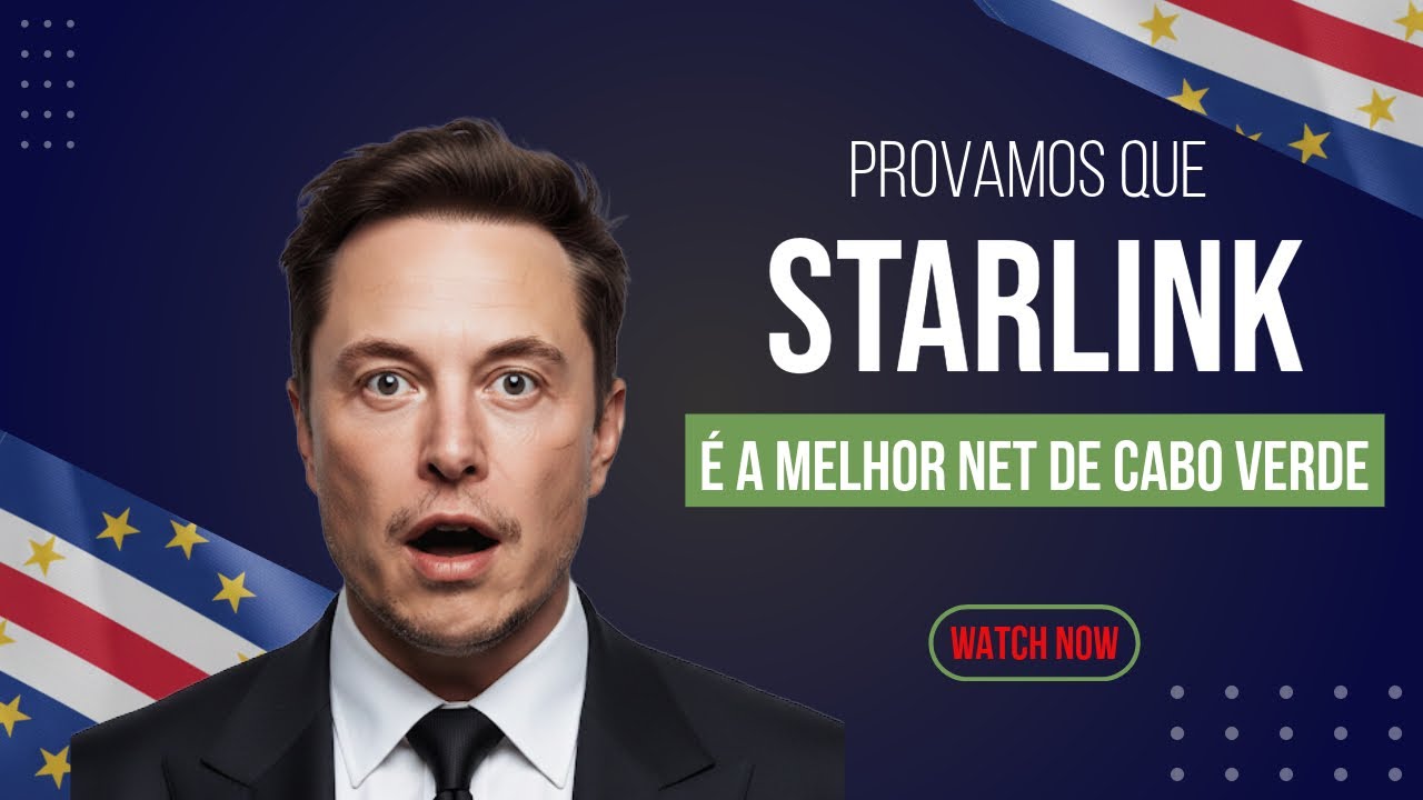 Starlink é a melhor internet de Cabo Verde !!!!! Nós provamos 