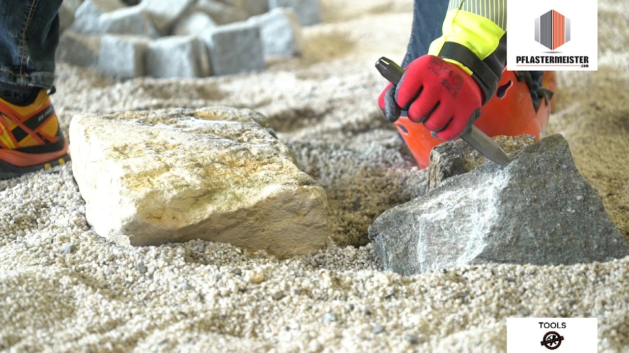 Pavingtools Spitzeisen - pr&auml;ziese Steinbearbeitnug - Pflastermeister.com