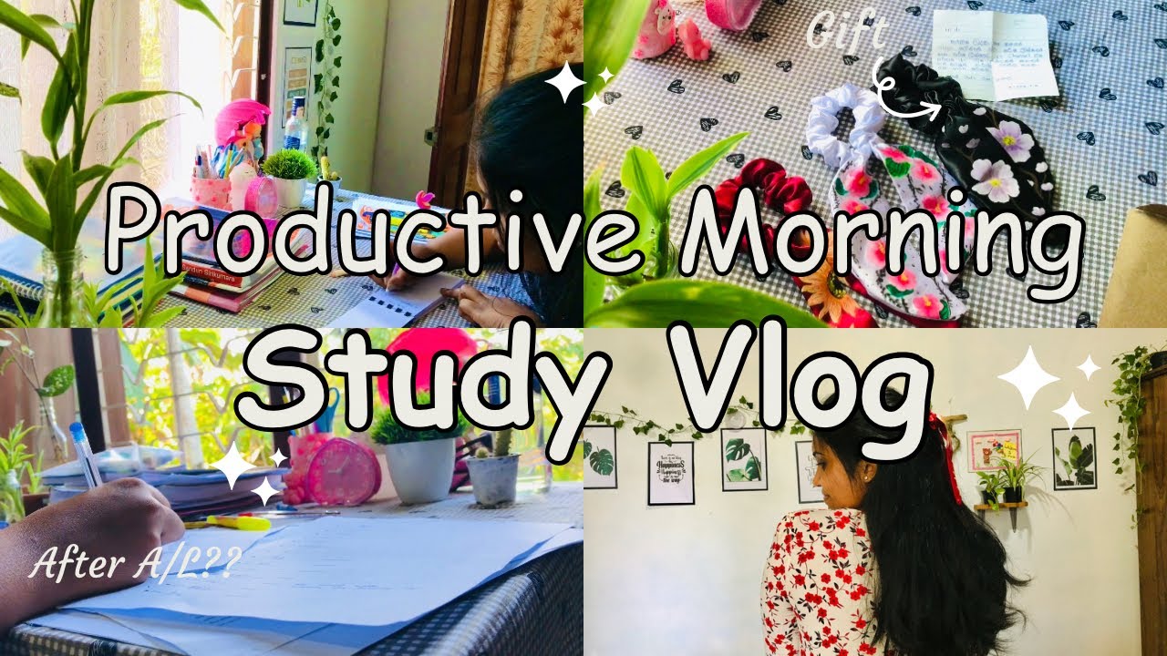 Morning Study Routine 📚🥰📖🌸✨| ආසාවෙන් පාඩම් කරපු තවත් උදේ වරුවක් | Study Tips |After AL?  #viral