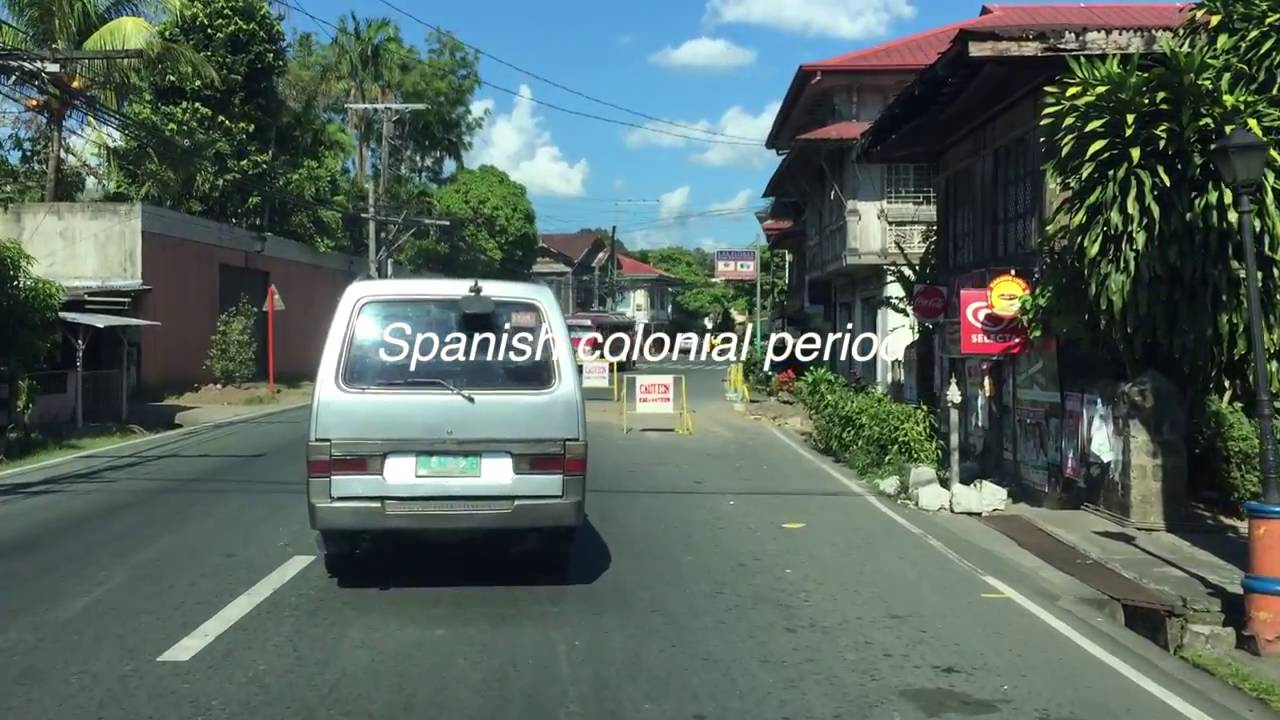 The way to Pagsanjan falls in Philippines