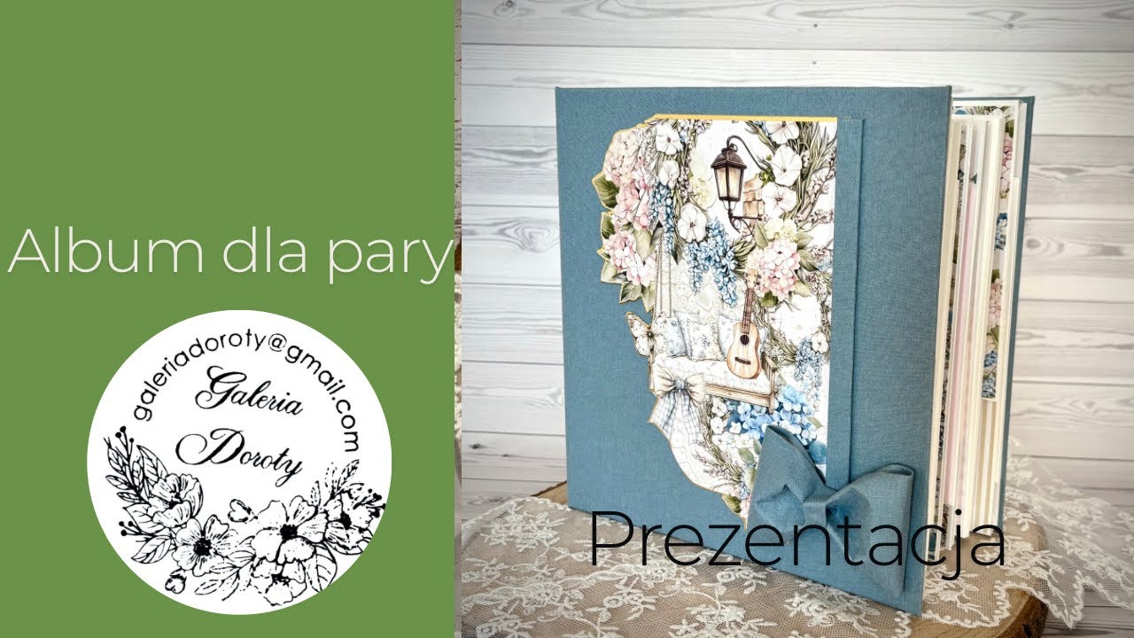 Duży album dla pary - prezentacja 