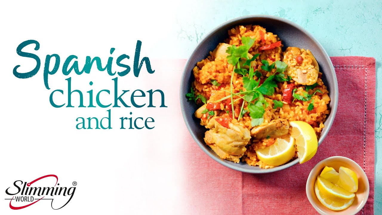 Slimming World Syn Free Spanish chicken and rice - full recipe in teh description below