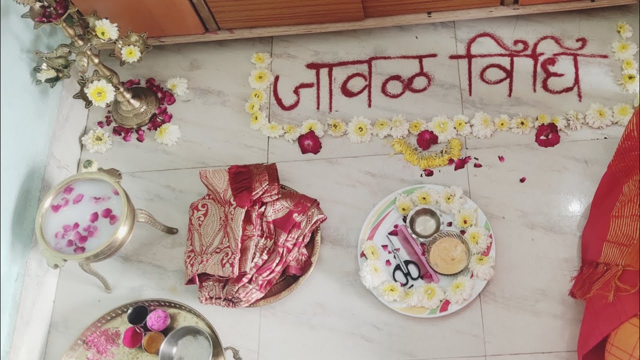 javal vidhi#marathi ritual#mundan #sankar#kasturi's first haircut😍