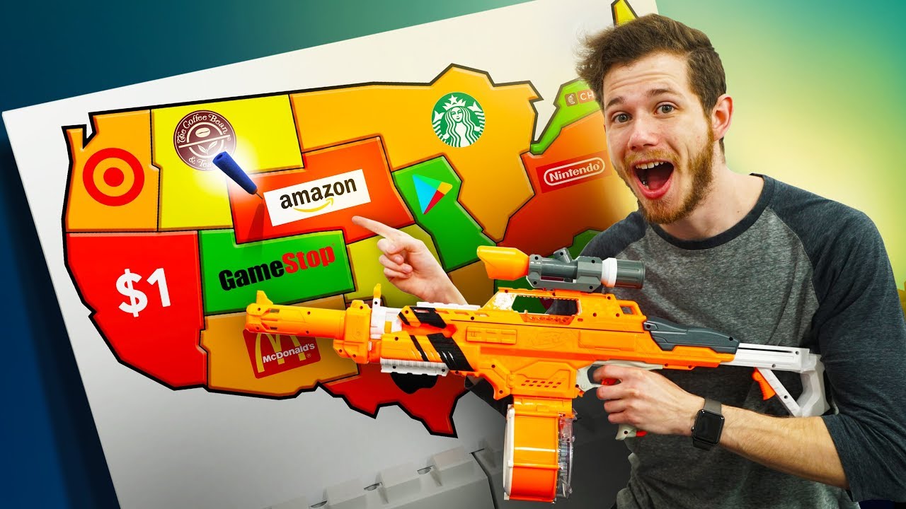 NERF Mystery Map Challenge!