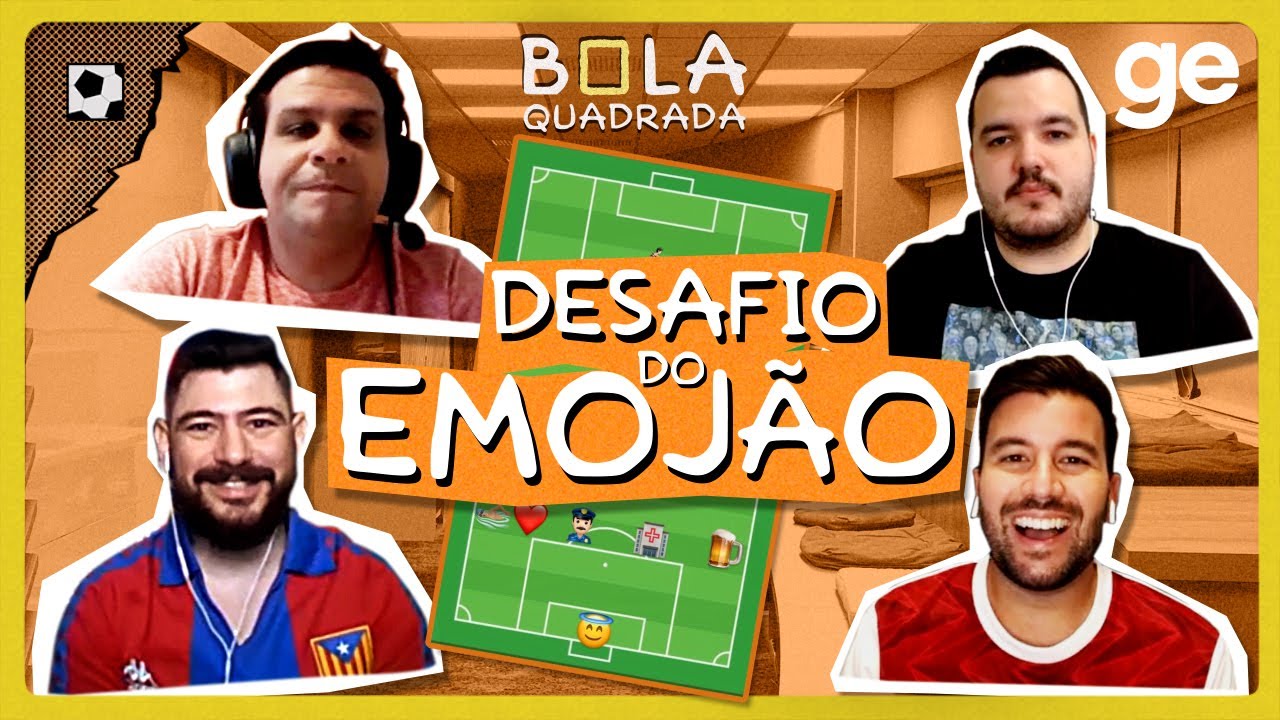 Um RATO no ATAQUE? DANDAN encara o desafio do EMOJÃO | BOLA QUADRADA | ge.globo