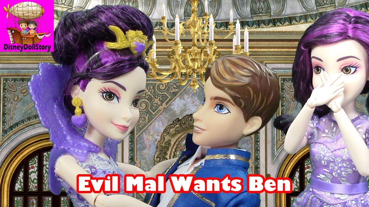 Evil Mal Wants Ben - Part 6 - Mal is the Queen Series Descendants Disney
