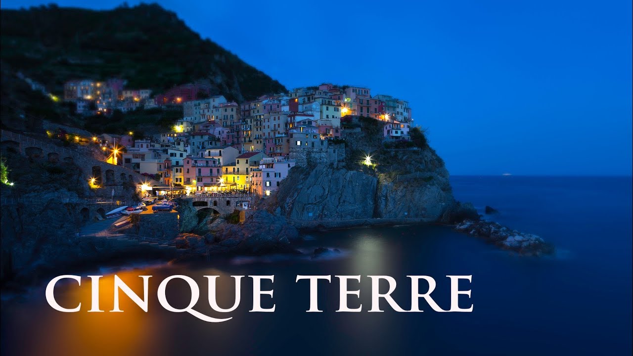 Cinque Terre National Park on the beautiful Italian Riviera (photo tour 4K)
