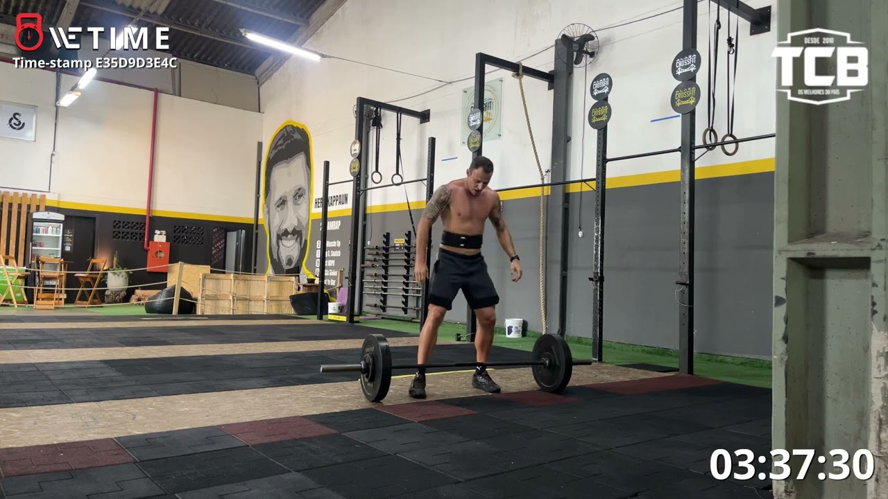 TCB 4 All 25.2A e 25.2B categoria master 35-39. Atleta Sérgio Renato Leal