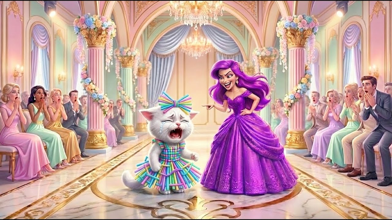 They Mock a Kitten’s Recycled Straw Dress — Can the Kitten Surprise Everyone?| Ai Cat Story