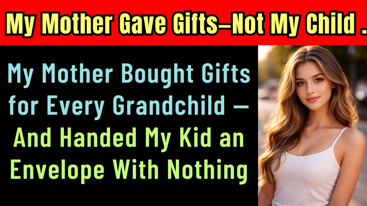 My Mother Bought Gifts for Every Grandchild — And Handed My Kid an Envelope With Nothing