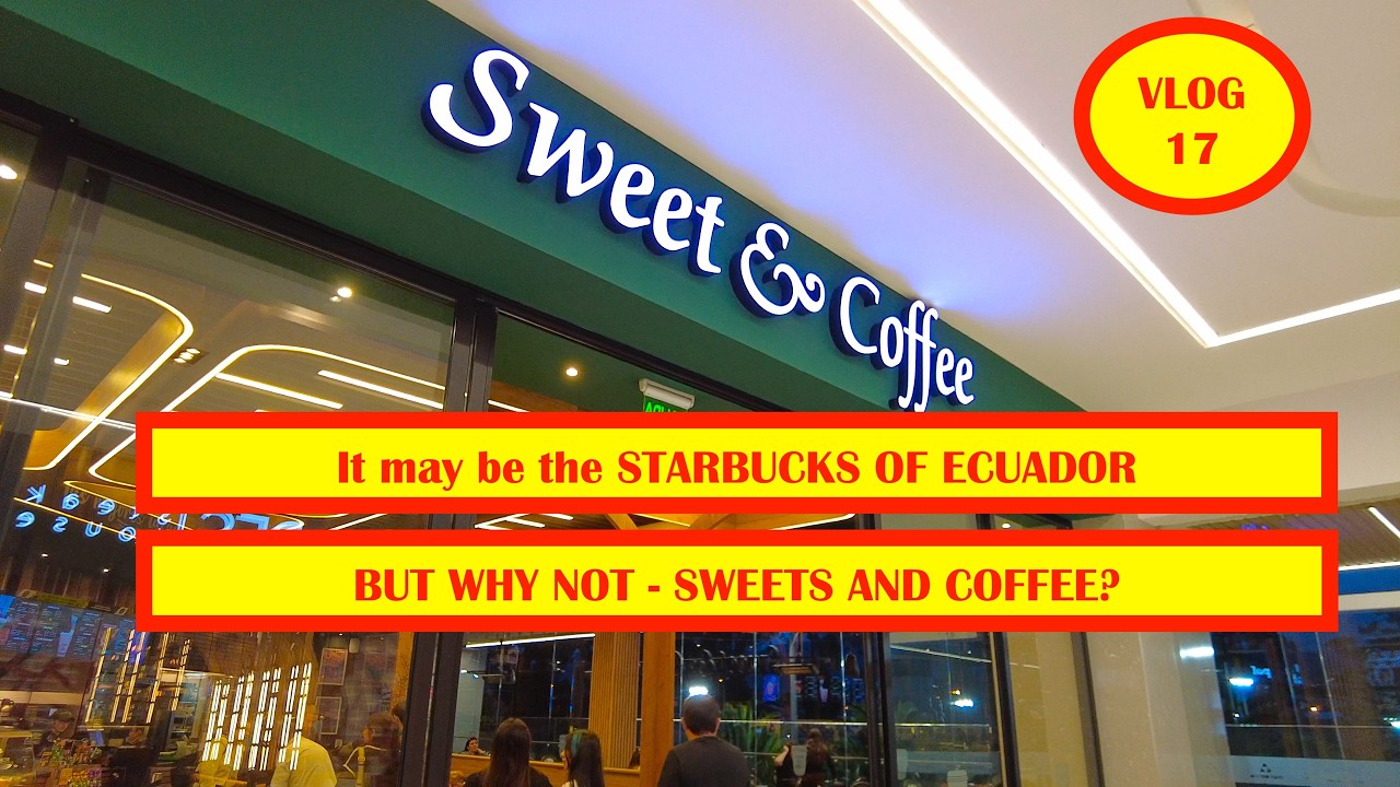 CUENCA: MALL DEL RIO...SEARCH FOR SWEET AND COFFEE - CORAL - FOOD COURT