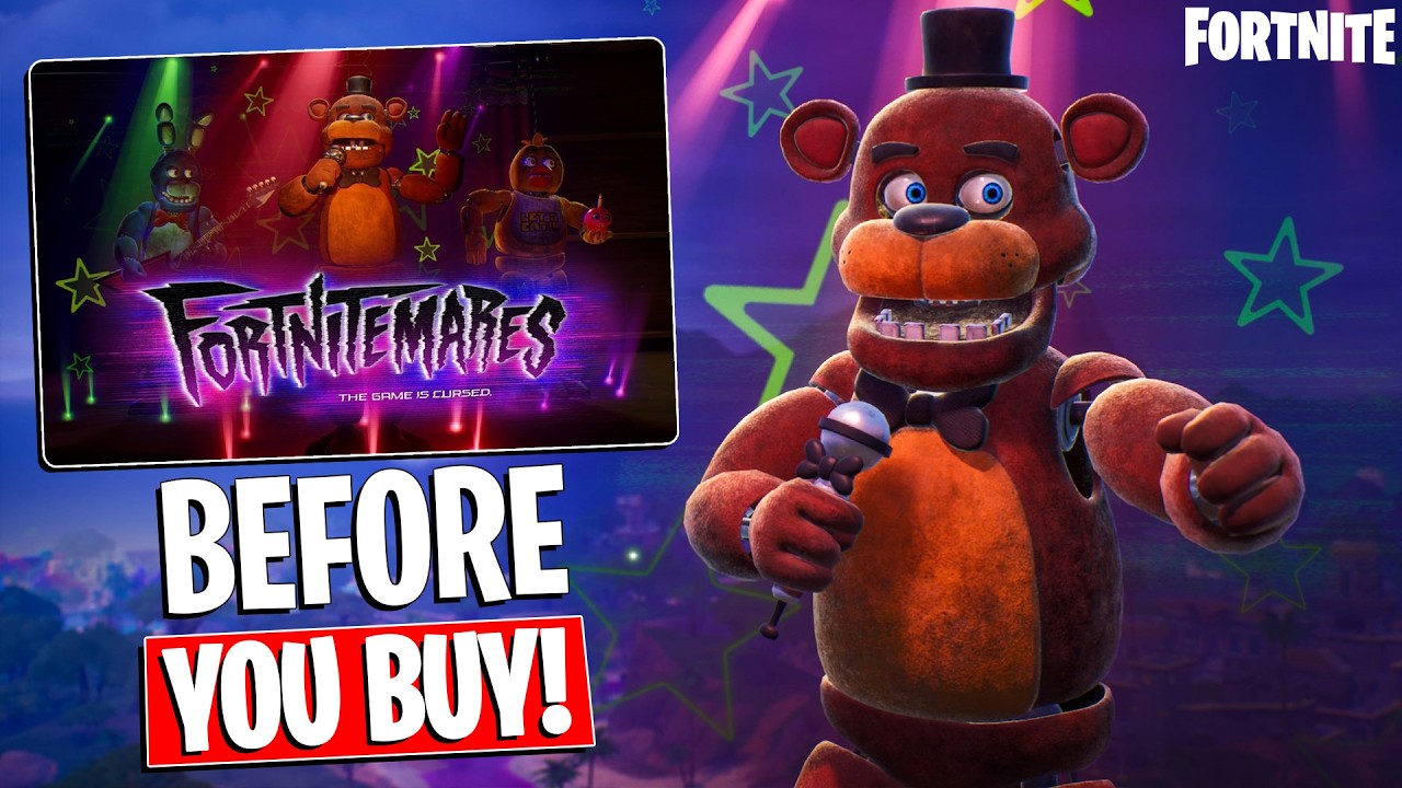 НАБОР FIVE NIGHTS AT FREDDY'S | Геймплей + Комбо! Перед покупкой (Fortnite)