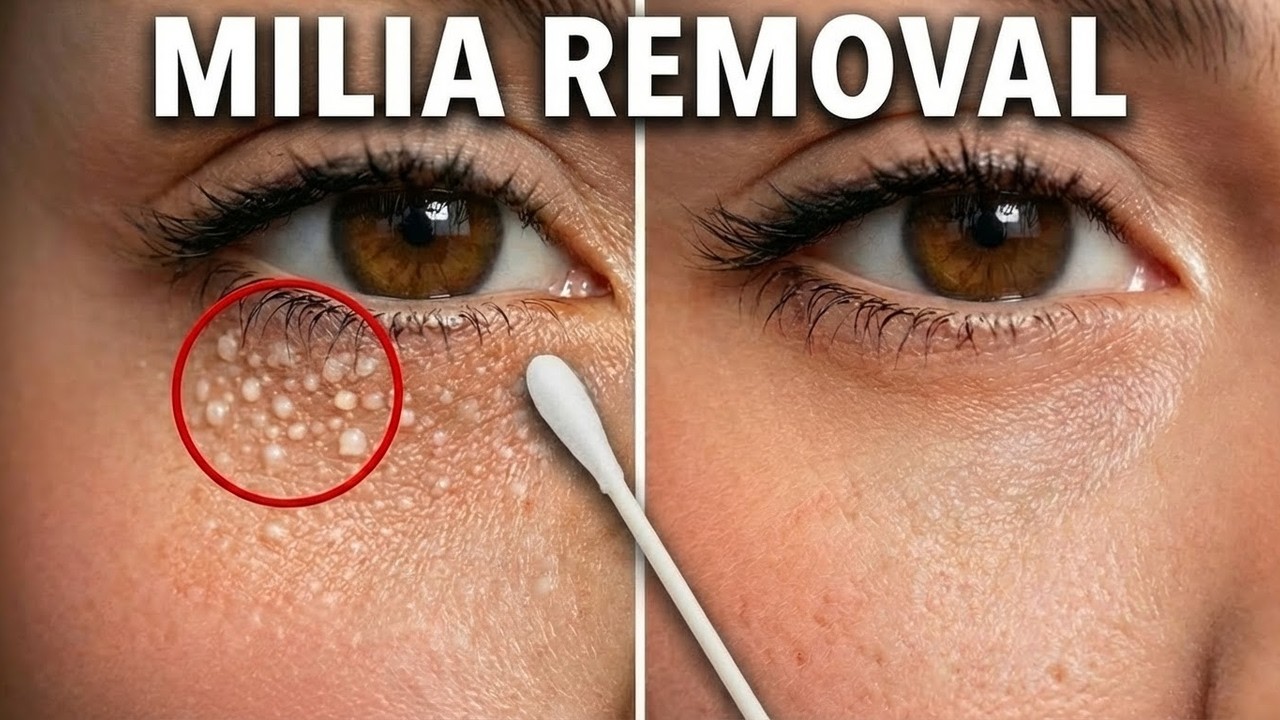 कितने भी मुश्किल MILIA मिलिया TINY BUMPS WHITE BUMPS हो, इस Remedy से होगा 100% इलाज | 100% Results