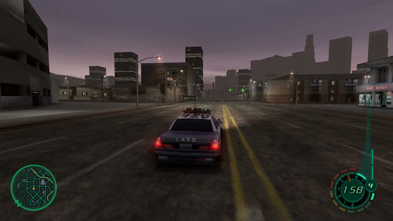 Midnight Club 2 - You can fishtail the LA Cop