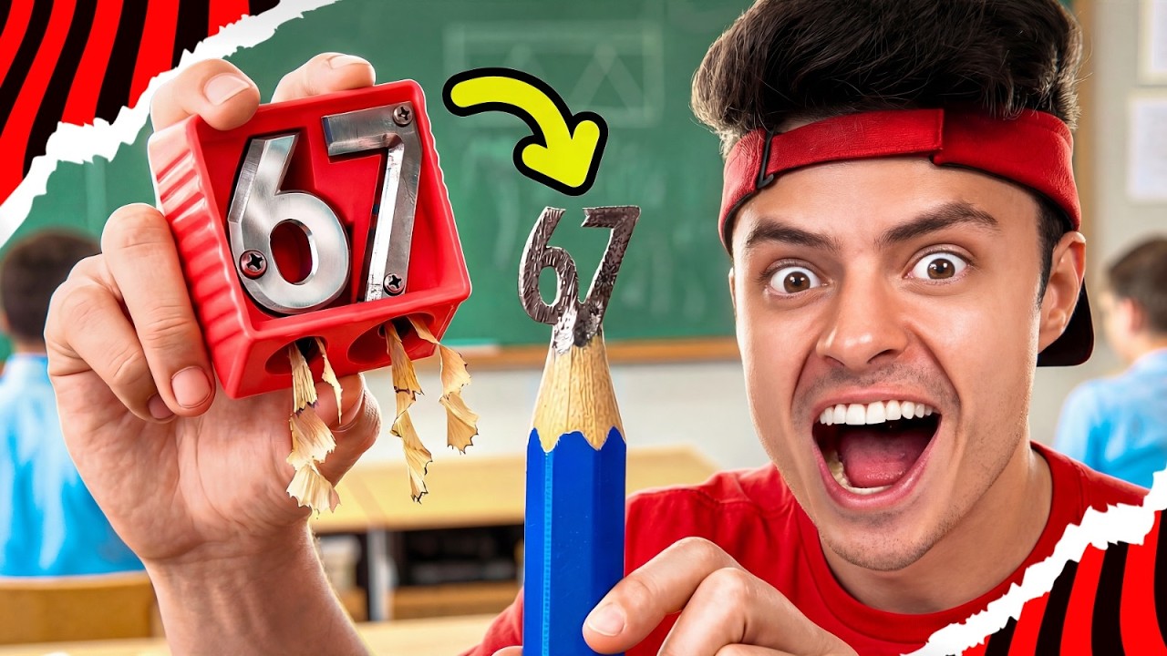 TESTEI 100 PRODUTOS ESCOLARES BANIDOS!