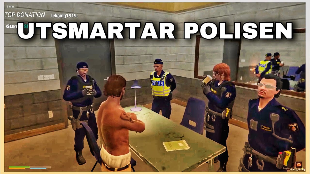 HUR MAN UTSMARTAR POLISEN - GTA RP - FIVEM SVENSKA