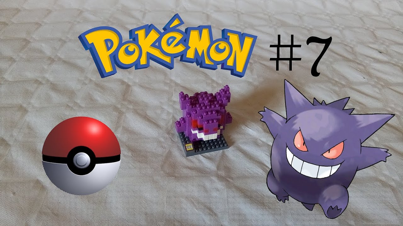 Construction d'Ectoplasma [Nanoblocks Pokémon #7]