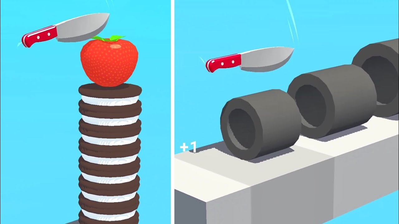 Slice It All Gameplay! Satisfying and Relaxing ASMR Slicing Video NEW UPDATE